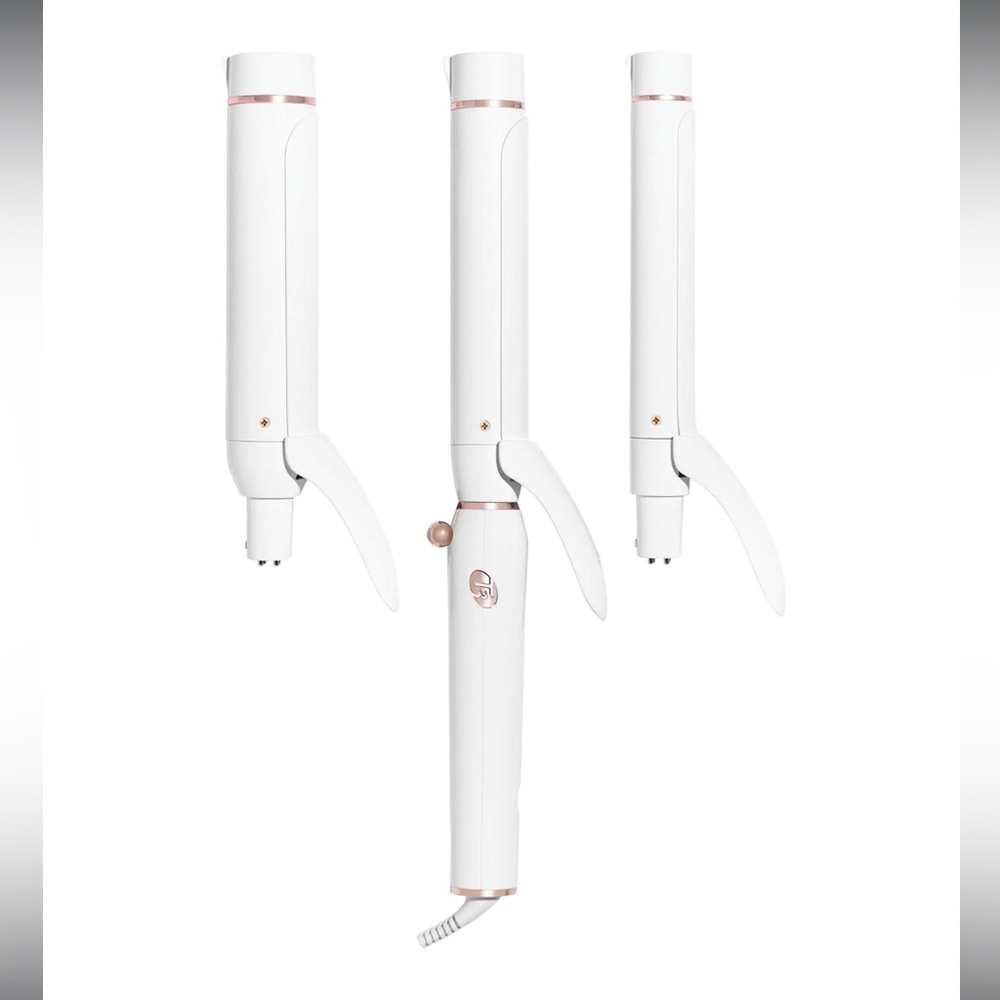 T3 Whirl Trio Interchangeable Styling Wand Set Includes 3 Barrels & Styling Wand